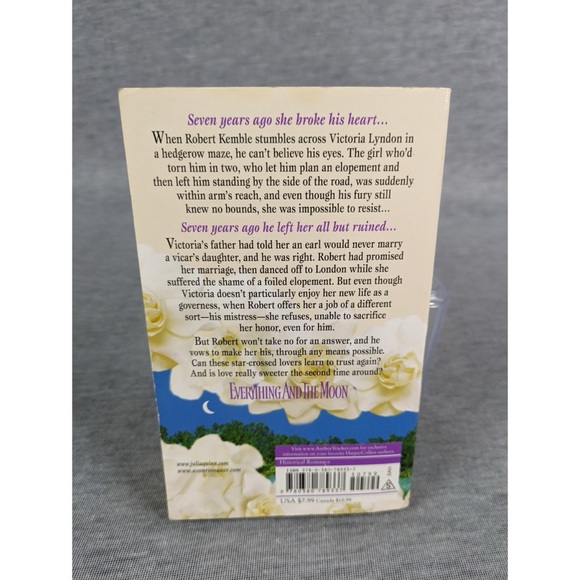 Julia Quinn: Everything and the Moon- The Lyndon Sisters Book #1 (Paperback) - Picture 3 of 4